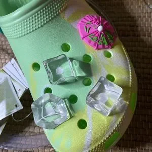 Margaritaville Limited Edition Green Marble Crocs w/ Bottle Opener Sizw W12/M10 CROCS | Shoes | Margaritaville Limited Edition Green Marble  main image 2